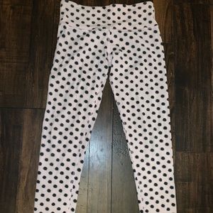 Rare polka dot lululemon leggings